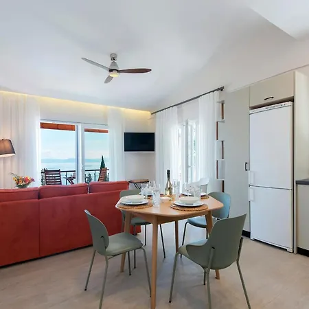 Villa Lucky Villas: Tranquil Hillside Retreat With Sea Views And Private Pool